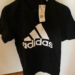 Men’s Black Adidas Short Sleeved Shirt